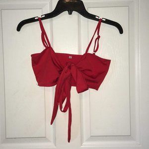 Red Tie Shirt Small